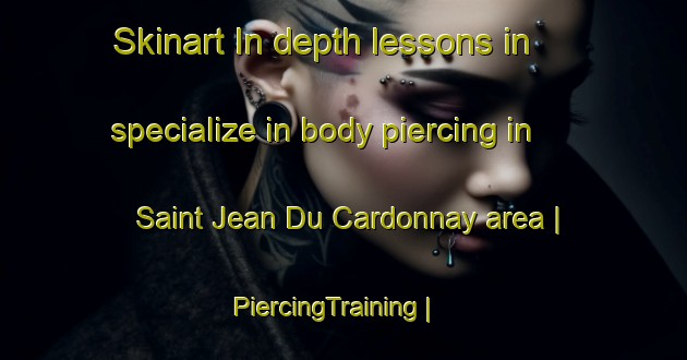 Skinart In-depth lessons in specialize in body piercing in Saint Jean Du Cardonnay area | PiercingTraining | PiercingClasses | SkinartTraining-France